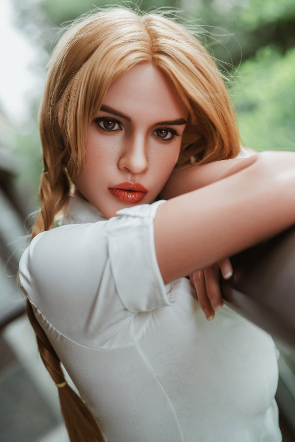 170-2cm(5.58ft) E-Cup Full Silicone Sex Doll Chloe, ROS Head T24