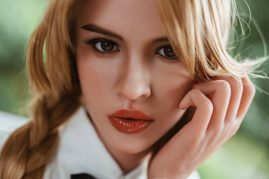 170-2cm(5.58ft) E-Cup Full Silicone Sex Doll Chloe, ROS Head T24