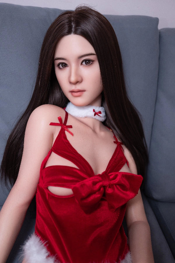 164cm(5.38ft) B-Cup Full Silicone Sex Doll Lin, ROS Head T38