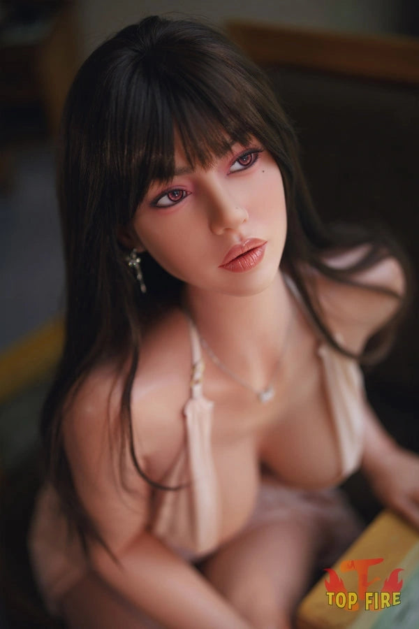 170-2cm(5.58ft) E-Cup Full Silicone Sex Doll Ivy, ROS Head T46