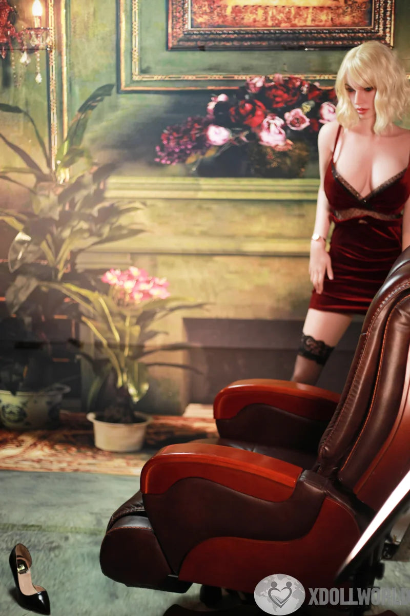158cm (5.18ft) D-Cup Full Silicone Sex Doll Jasmine, ROS Head T47