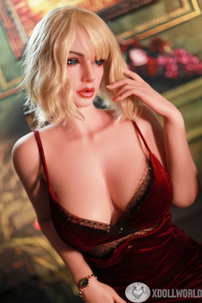 158cm (5.18ft) D-Cup Full Silicone Sex Doll Jasmine, ROS Head T47