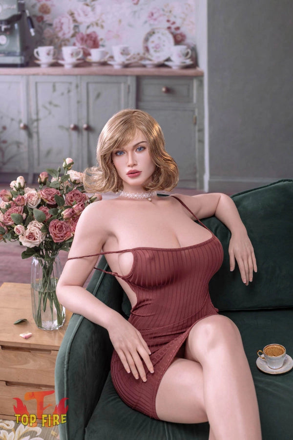 174cm(5.71ft) G-Cup Full Silicone Sex Doll Violet, ROS Head T63