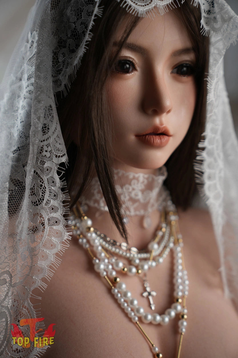 162cm(5.31ft) I-Cup Full Silicone Sex Doll Grace, ROS Head T64