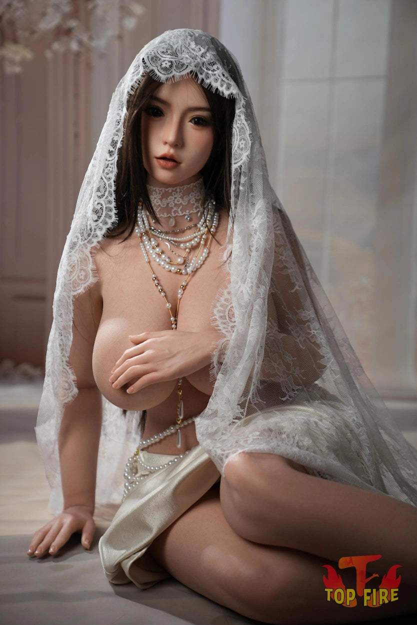 162cm(5.31ft) I-Cup Full Silicone Sex Doll Grace, ROS Head T64