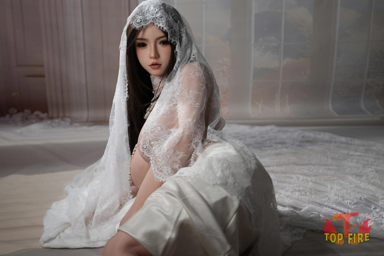 162cm(5.31ft) I-Cup Full Silicone Sex Doll Grace, ROS Head T64